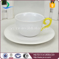 Modern design elegant shape Ceramic Cup and Saucer ,Wholesale yellow hand shank elegant Ceramic Cup and Saucer